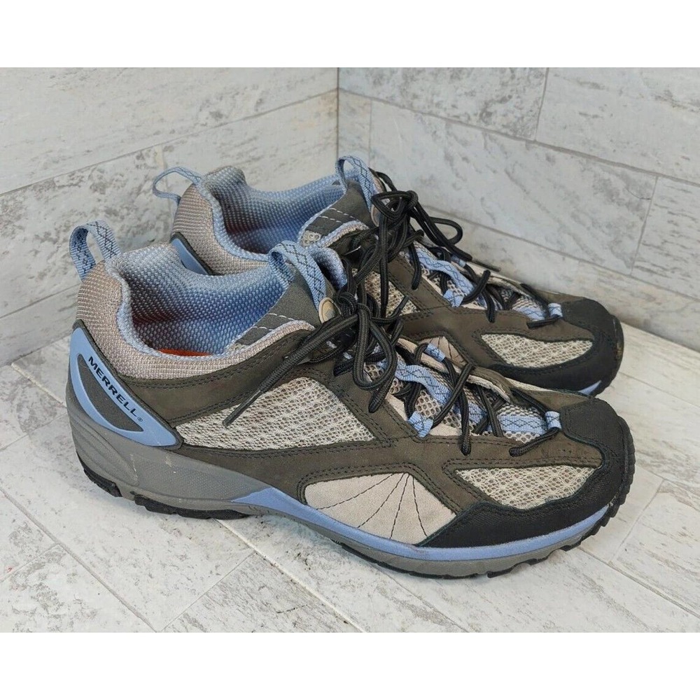Merrell Avian Light Ventilator Dark Shadow Gray Hiking Multisport Women's Sz 10